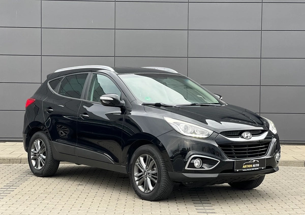 Hyundai ix35 cena 42900 przebieg: 237000, rok produkcji 2014 z Ogrodzieniec małe 781